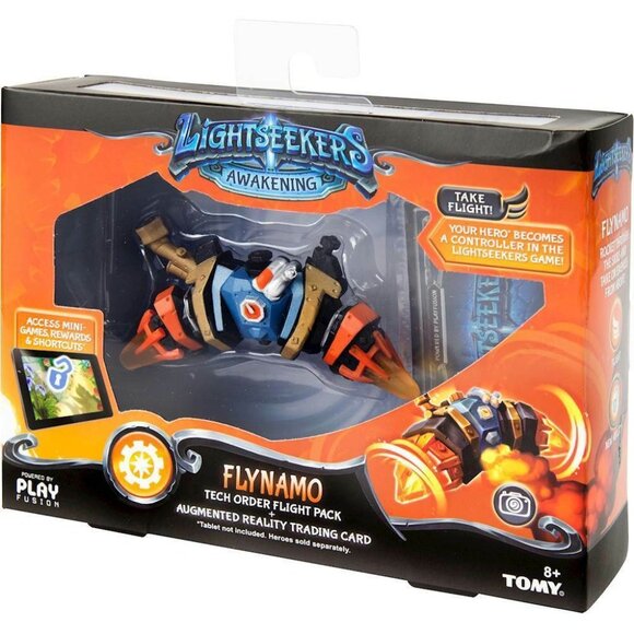TOMY Lightseekers Awakening Flight Pack Figure and Trading Card Flynamo - Picture 1 of 7